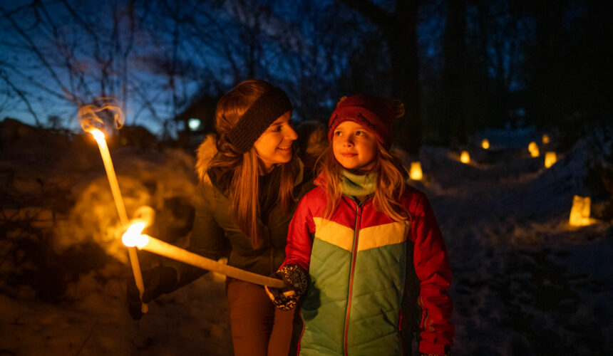 Silvesterpfad am Maltschacher See - romantischer Spaziergang